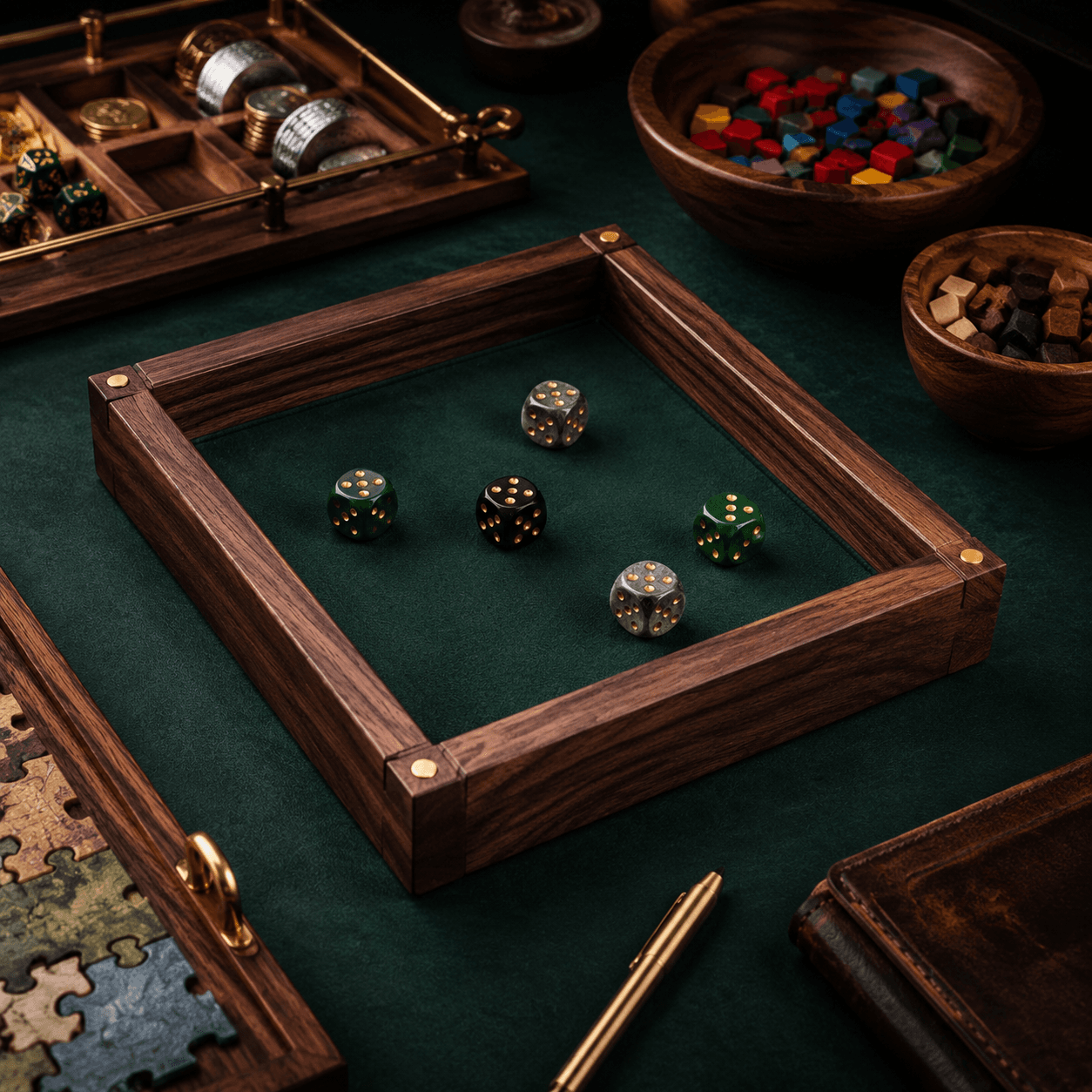 Dice Landing Tray